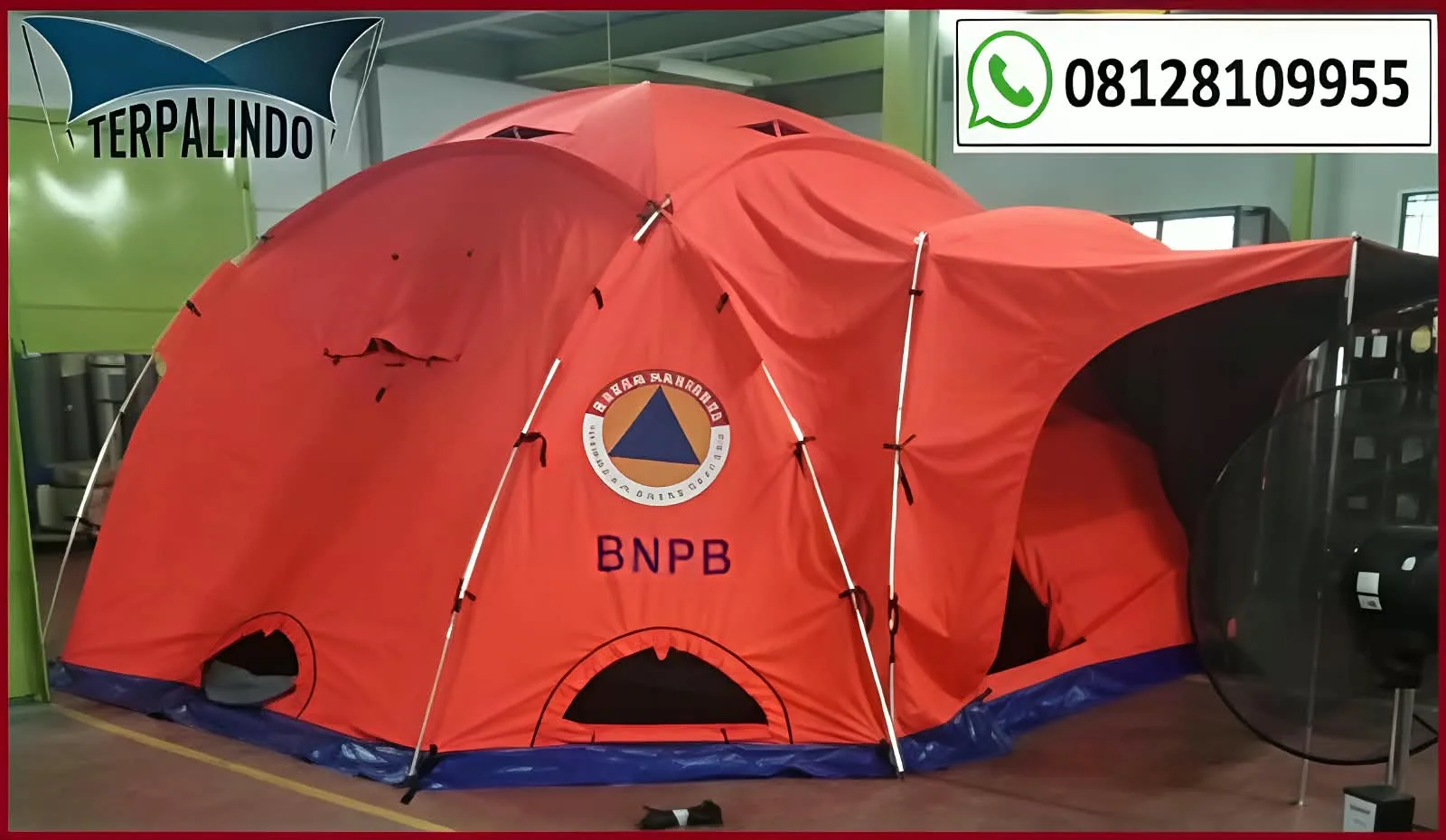 TENDA DOME BNPB 4,5 X 4,5