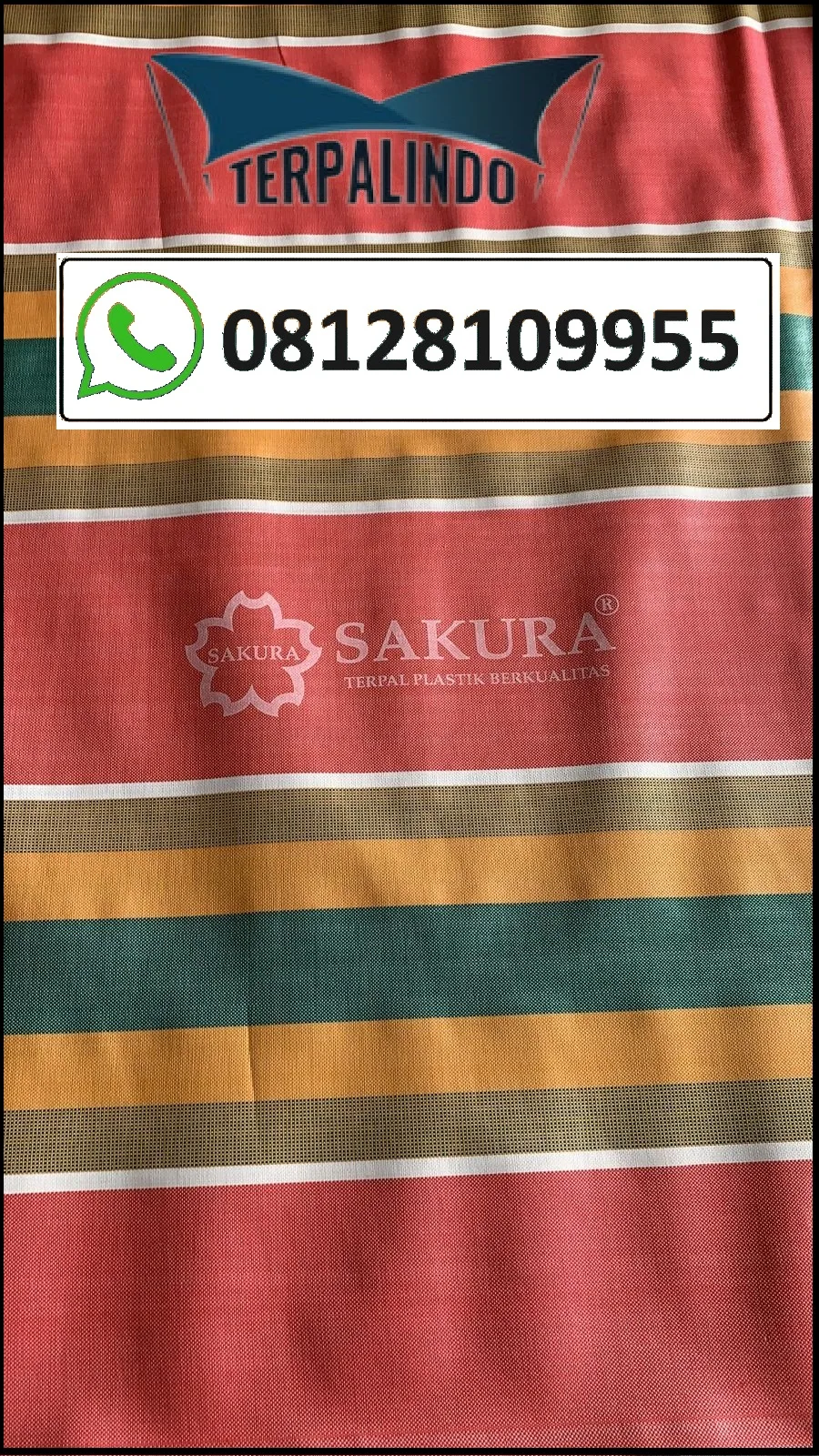 SUPPLIER TERPAL A12 SAKURA SALUR UNTUK PENUTUP TRUK EKSPEDISI