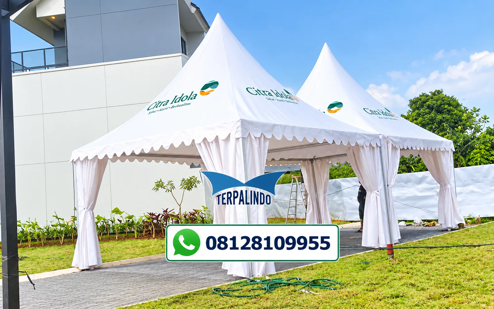 PRODUSEN TENDA SARNAFIL 5 X 5 JAKARTA BARAT